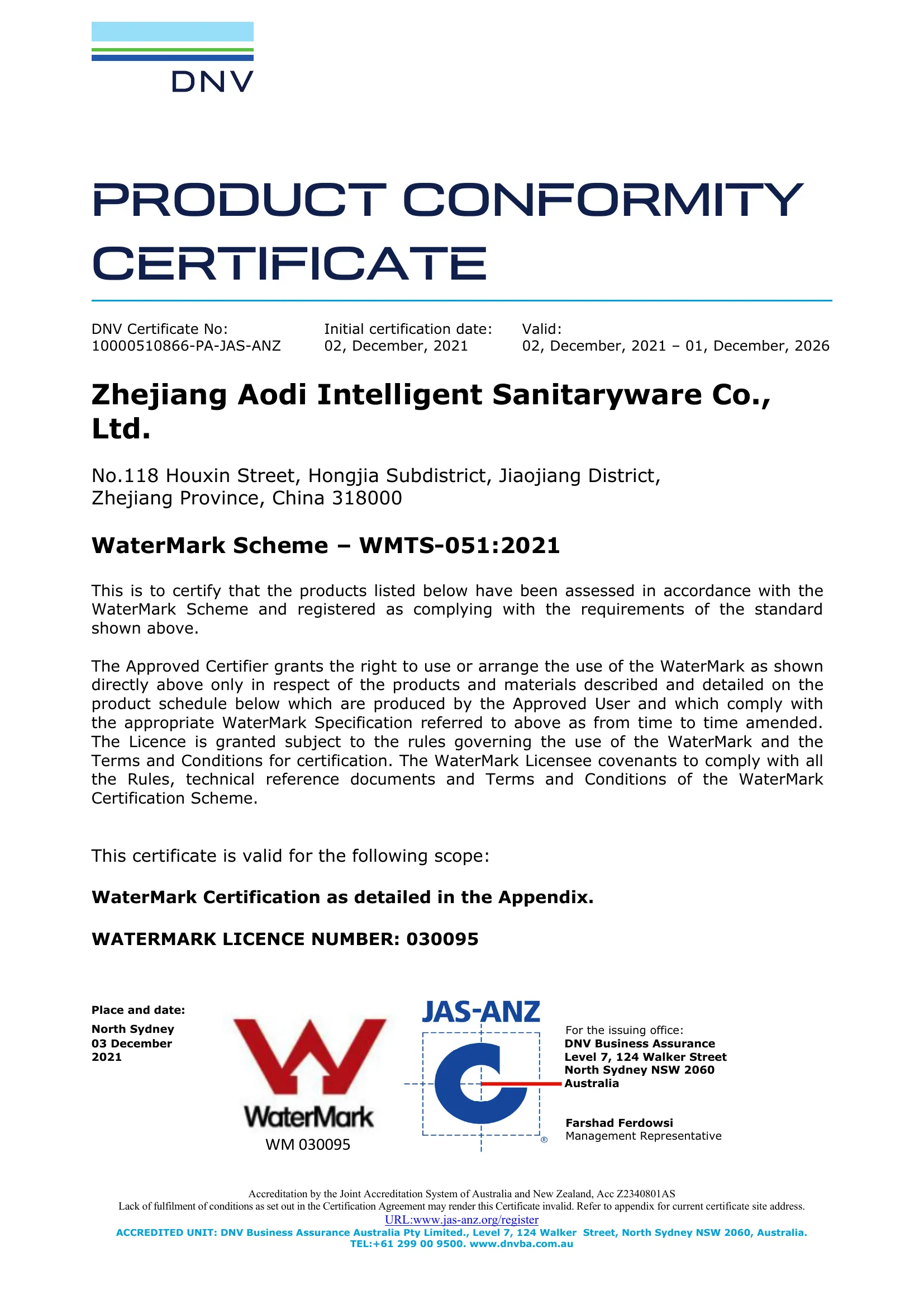 Certificate 8