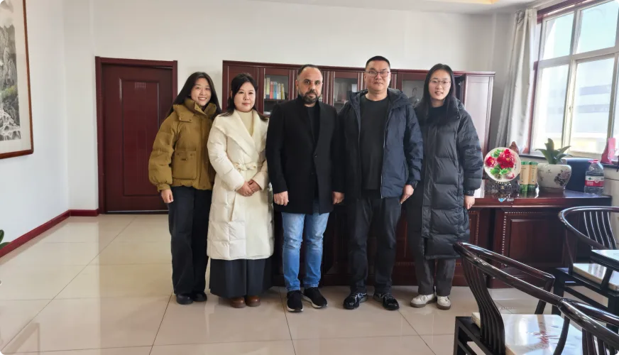 Customer office group meeting
